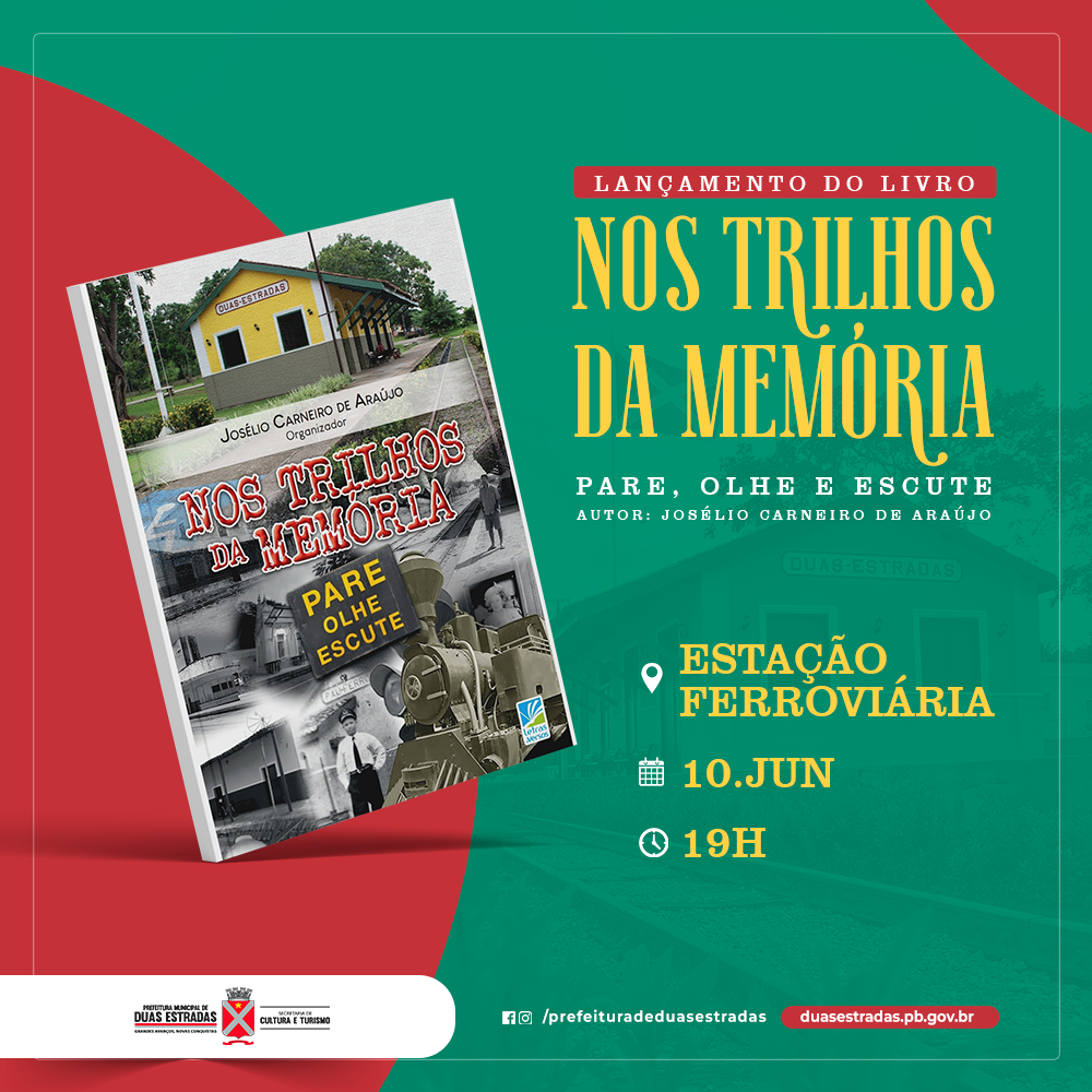 Livro que destaca a revitalização do complexo de Duas Estradas será lançado dia 10 no Projeto Estradas do Forró