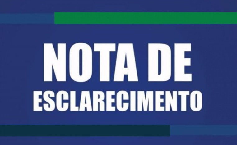 NOTA DE ESCLARECIMENTO – REPASSE FUNDEF